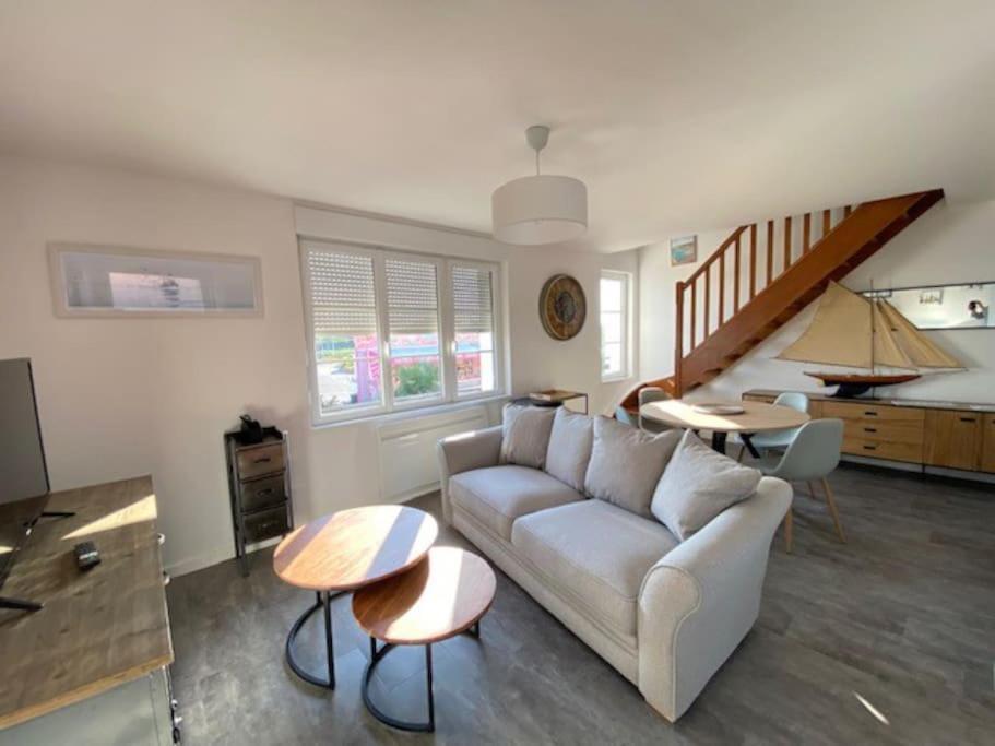La Capitainerie Beau Duplex Face Port De Plaisance Apartment เอตาปล์ ภายนอก รูปภาพ