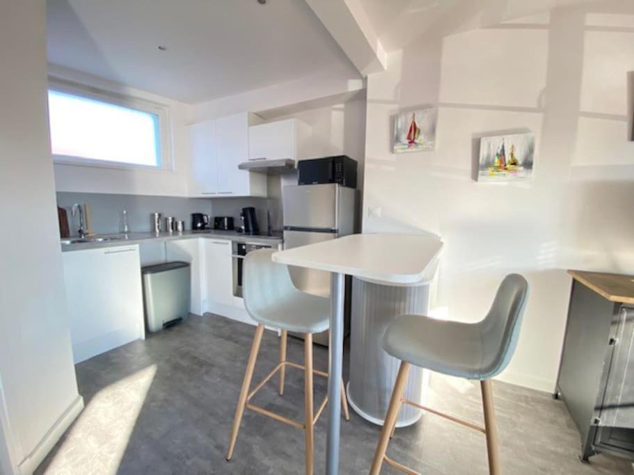 La Capitainerie Beau Duplex Face Port De Plaisance Apartment เอตาปล์ ภายนอก รูปภาพ
